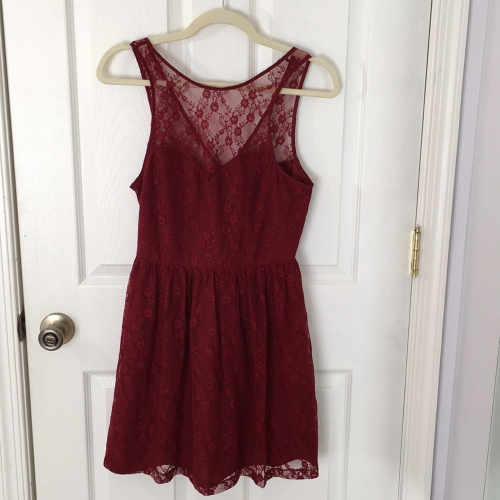 Red dress